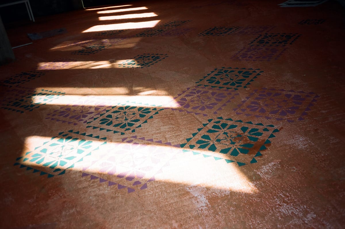 Painted Carpet